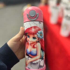 Pink Mermaid Water Bottle